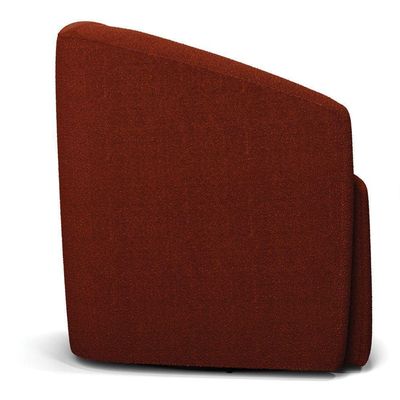 Poltrona Stella Max Bouclê Base Giratória - D'rossi Cor Terracota