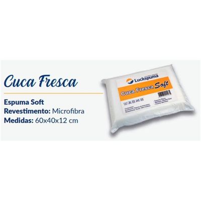 Travesseiro Espuma Cuca Fresca Soft (60x40x12) - Luckspuma