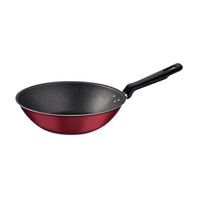 Wok Tramontina Loreto Vermelha 24cm 2,2l Em Alumínio Com Antiaderente Starflon Max Tramontina