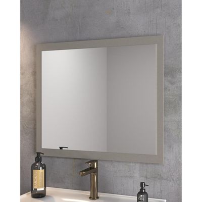 Espelheira Para Banheiro 60cm Multimóveis Cr10111 Cimento Cimento