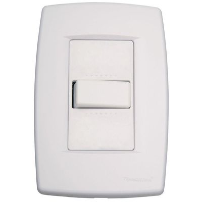 Conjunto Montado Trii Com1 Interruptor Simples 10a - 250v Tramontina