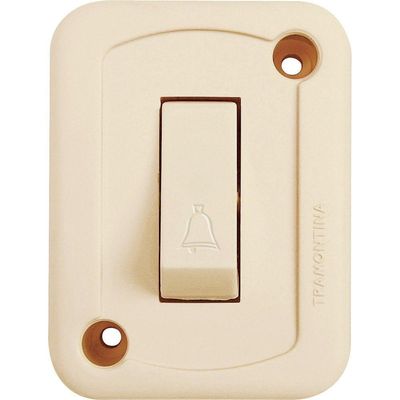 Pulsador Campainha De Sobrepor 10a 250v~ Priscus Tramontina