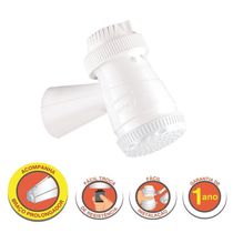 Ducha Elétrica Tramontina 3 Temperaturas 5500 W 220 V Branca Tramontina