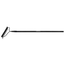 Ancinho Duplo Pesado Com Haste Tramontina Com 16 Dentes E Cabo De Fibra 135 Cm Tramontina