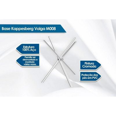Kit Mesa Volga C- Tampo Vidro 95cm + 4 Cadeiras Noruega Preto Fosco Marrom