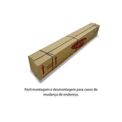 Cama Box Base Universal Casal Clickbox Bordado Black (138x188x28) - Herval