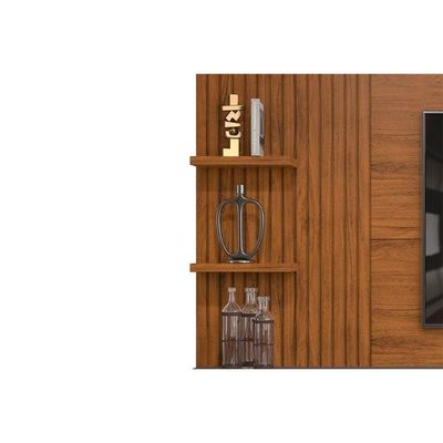 Painel P- Tv Casal Bento Tv Até 60" C- 1 Porta De Correr E 2 Nichos Freijó-off White