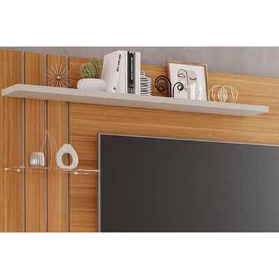 Painel Para Tv Valência Até 50" Nature-off White - Permóbili