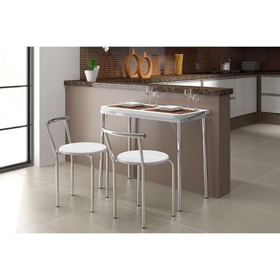 Banqueta De Cozinha 105 Kit 2 Un Preto/courano Preto - Carraro