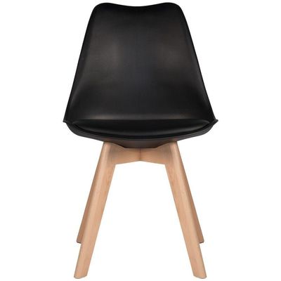 Conjunto Com 2 Cadeiras Leda Saarinen Preta
