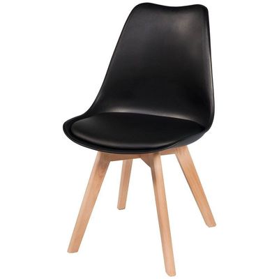 Conjunto Com 2 Cadeiras Leda Saarinen Preta