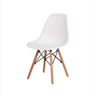 Conjunto Com 2 Cadeiras Charles Eames I Branco