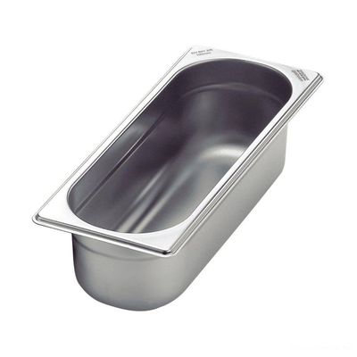 Cuba Tramontina Gn 2/8 Em Aço Inox Sem Alças Profundidade 100 Mm - Aço 430 Tramontina