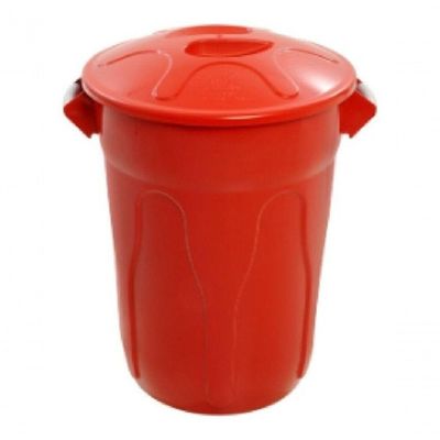 Kit Com 10 Cesto Lixeira Plastico 20L Verde