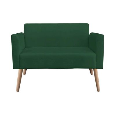 Kit 01 Namoradeira 02 Poltronas Marisa Verde