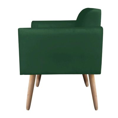 Kit 01 Namoradeira 02 Poltronas Marisa Verde