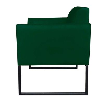 Kit 01 Namoradeira 02 Poltronas Marisa Verde Preto