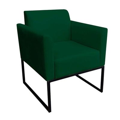 Kit 01 Namoradeira 02 Poltronas Marisa Verde Preto