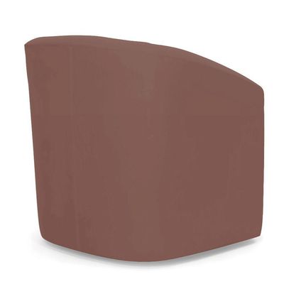 Poltrona Stella Max Veludo Base Giratória - D'rossi Cor Rose