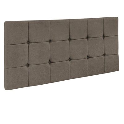 Cabeceira Painel Sleep Box Casal 1,40m Marrom Rato