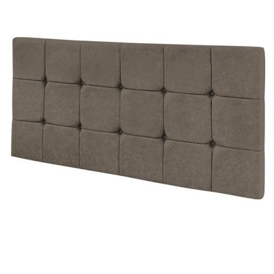 Cabeceira Painel Sleep Box Casal 1,40m Marrom Rato