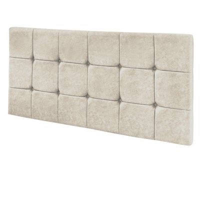 Cabeceira Painel Sleep Box Casal 1,60m Bege