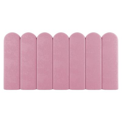 Painel Cabeceira Cama Box Casal Lana 140cm Suede Rosa - Desk Design