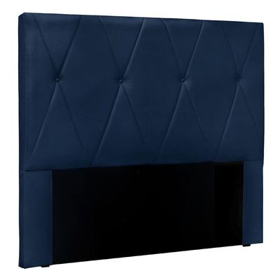 Cabeceira King 1,95m ávila Suede Azul Marinho - Pallazio