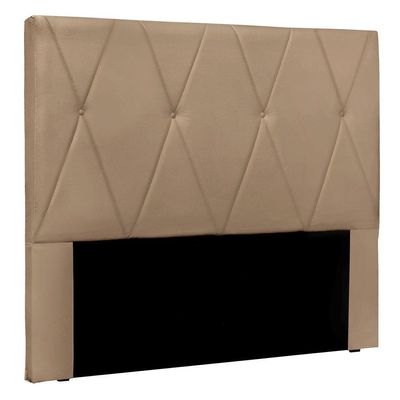 Cabeceira King 1,95m ávila Suede - Pallazio Cor Bege