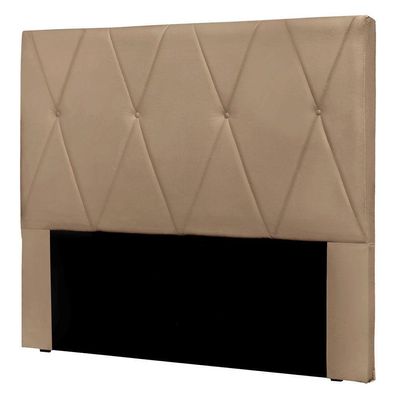 Cabeceira King 1,95m ávila Suede - Pallazio Cor Bege