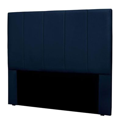 Cabeceira King 1,95m Sevilha Suede Azul Marinho - Pallazio