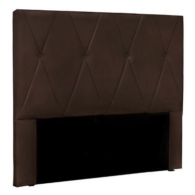 Cabeceira King 1,95m ávila Suede - Pallazio Cor Marrom