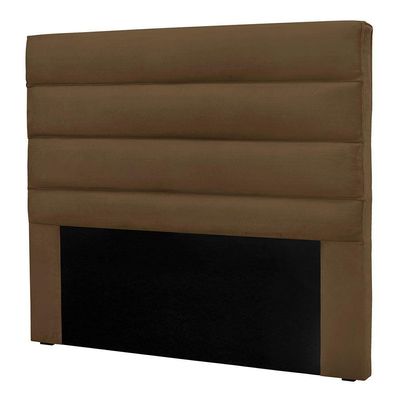 Cabeceira King 1,95m Las Palmas Suede Caramelo - Pallazio