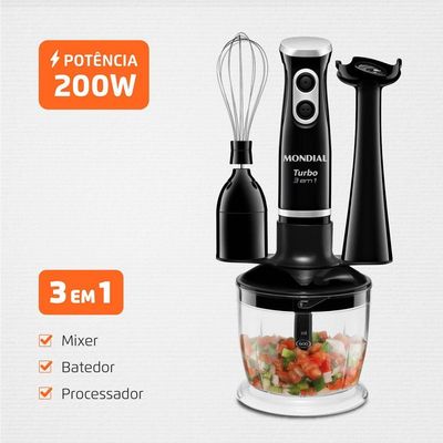Mixer Turbo 3 Em 1 Mondial M-14 Mixer M-14 220v/60hz