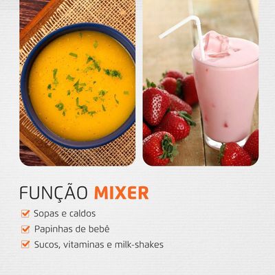 Mixer Turbo 3 Em 1 Mondial M-14 Mixer M-14 220v/60hz