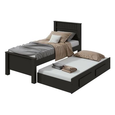 Bicama Solteiro Athenas 2 Gavetas C/auxiliar Rovere - Lopas