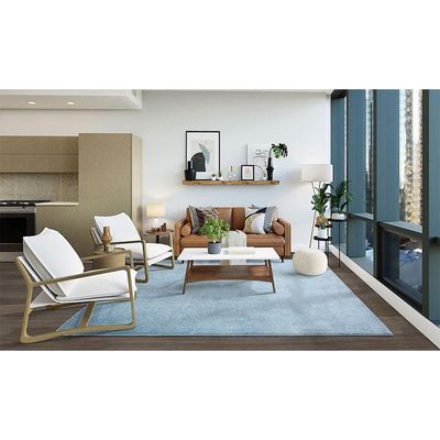 Tapete Para Sala Relex N Azul 2,00x2,50 São Carlos