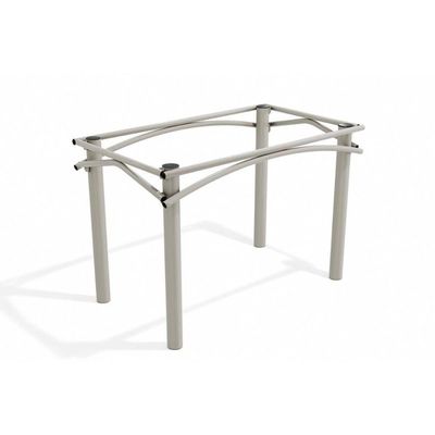 Base De Mesa P/ Cozinha Elba M004 S/ Tampo Níquel - Kappesberg