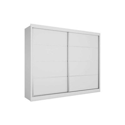 Guarda Roupa 2 Portas De Correr E 4 Gavetas Verona Plus Peroba - Europa