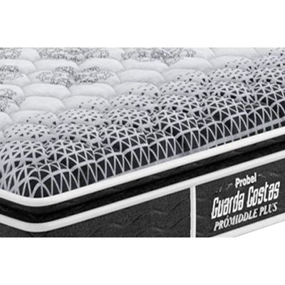 Colchão King Ortopédico D28 - Ep Guarda Costas Plus Pillow Top Black (193x203x28) - Probel