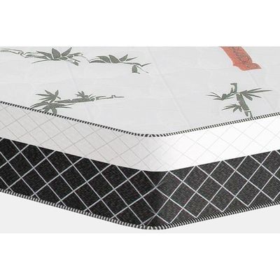Cama Box Casal: Colchão Ortopédico Plumatex D28 Falcon Ultra Firme + Base Crc Suede Black(138x188)