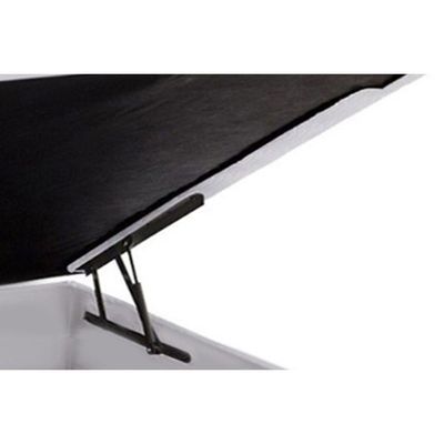 Cama Box Baú Solteiro Universal Courano White (88x188x35) - Ortobom
