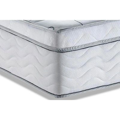 Cama Box Solteiro: Colchão Molas Ortobom Superpocket Freedom Visco + Base Crc Courano White(88x188)