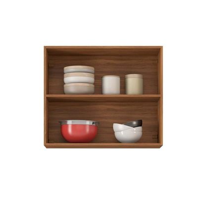 Armário De Cozinha Modulado Aéreo Firenze 2 Portas 80cm Amendola/nude Prime Tx - Demóbile