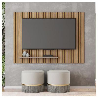 Painel Para Tv Até 70 Polegadas Marrom Sun Caemmun