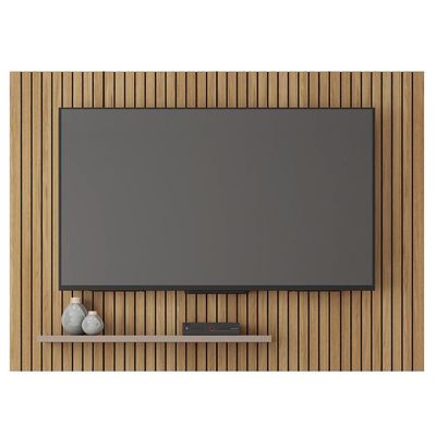 Painel Para Tv Até 70 Polegadas Marrom Sun Caemmun