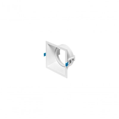Square Ar111 Embutido Recuado Direcionável Branco