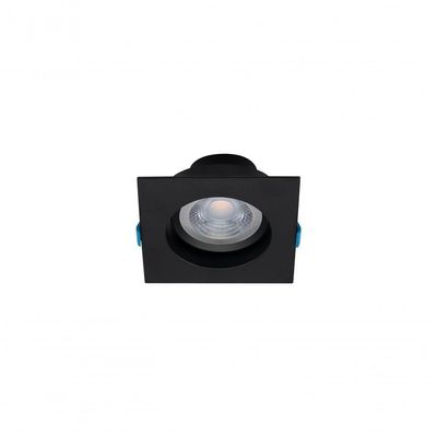 Embutido Easy Par20 Evo 7w Recuado Direcionavel Preto Com Led Integrado