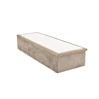 Cama Box Baú Casal Universal Suede Clean (138x188x35) - Ortobom