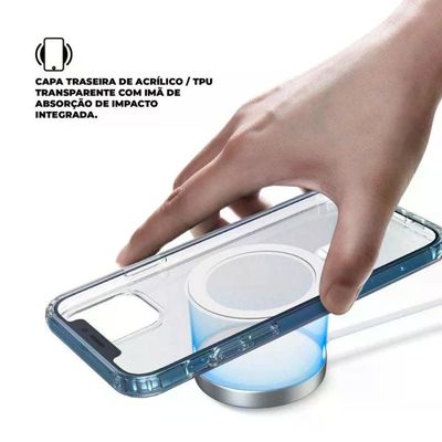 Kit Magsafe - Carregador e Capa para iPhone 14 - Gshield